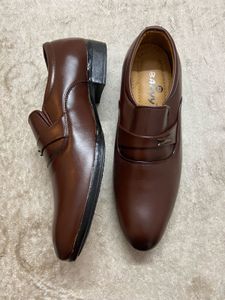Brown Formal Shoes Size 8