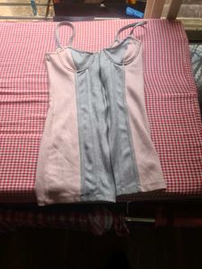 Colorblock Corset Dress