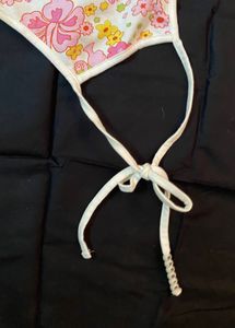 Vintage Barbie Floral Halter Top