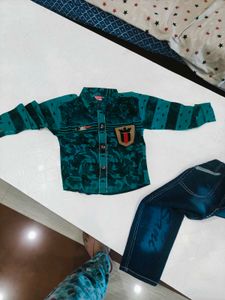 Boys Shirt And Jeans