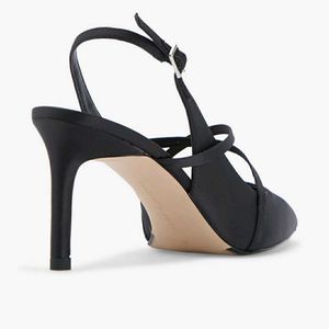 Black Slingback Heels