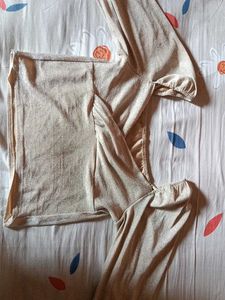 Sparkling Gold Crop Top