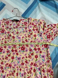 Floral Print Mini Dress