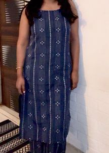 Blue Kurta Set (item 7)