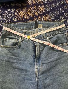 Wide Leg Denim Jeans