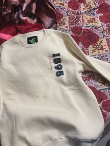 Vintage Style Cream Sweatshirt