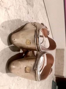 Golden Wedding Wear Sandals