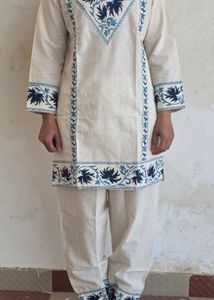 Elegant Embroidered Kurta Set