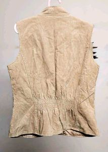 ​Vintage-Style Corduroy Utility Vest