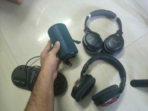 Headphones and Bluetooth Speaker Bundle