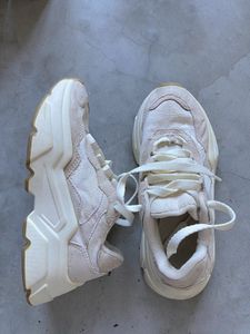 Off-White Beige Sneakers