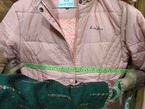 Pink Padded Jacket with Hood