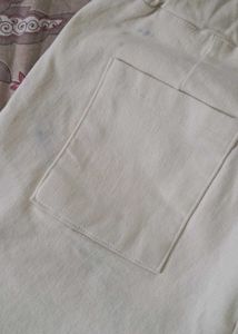 Cream Sweatpants
