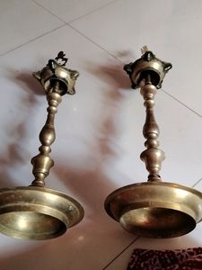 Brass Kuthu Vilakku Set...