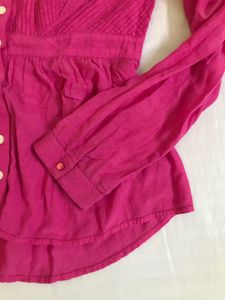 Hot pink Cool Cotton Top Bust 34
