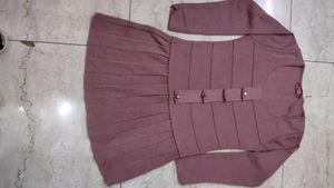 Semi-wool Dress