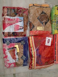 10 Sarees In Combo