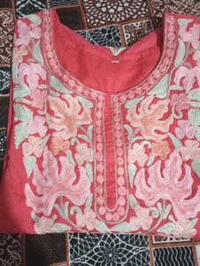 Kashmiri Aari Embroidery 🪡 (Kurta Pant Set)