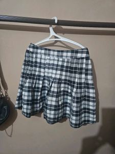 Plaid Mini Skirt