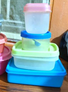 Colorful Food Containers