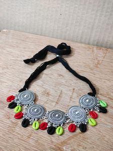 Boho Shell Necklace &amp; Earring Set