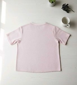 Pink Graphic Print Tee