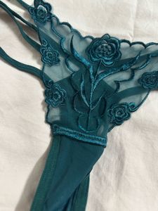 Floral Lace Thong