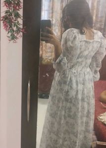 Floral Print Midi Dress