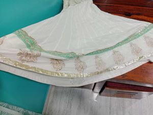 White Dress with Embroidery
