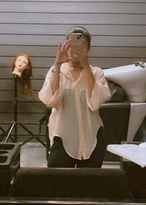 Peach Oversized Shirt