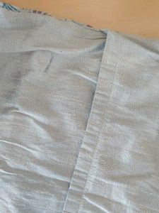 Grey And Maroon Silk Floral Cushion Covers