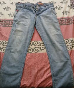 Light Wash Denim Jeans