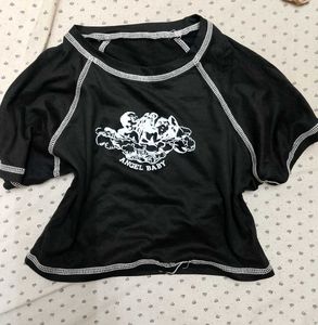 Black Angel Baby Graphic Tee