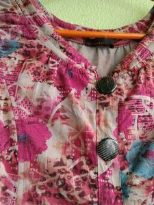 Floral Button-Down Dress