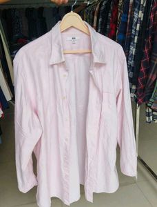Original Uniqlo Pink Button-Down Shirt