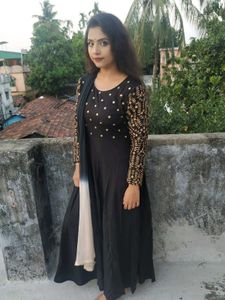Flared Full Length Kurti