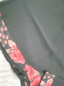 Anarkali With Print And Pant An Duppta