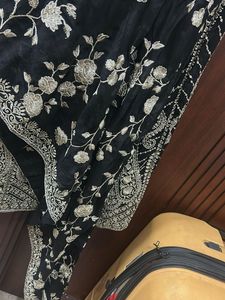 Black Embroidered Lehenga Choli