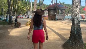 Pink Casual Shorts