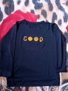 Black Silk T-shirt