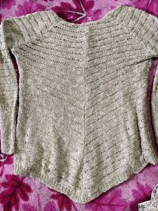 Asymmetrical Knit Sweater