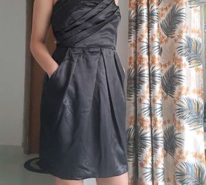 Black Sleeves Dress Women