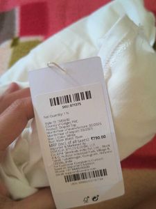 Elegant White Drape Top