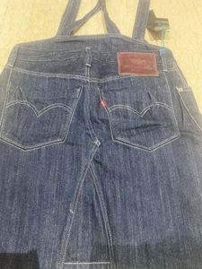 Denim Dungree Skirt