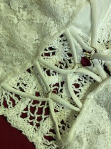 White Crochet Lacey Top/Bralette Backless💌💘