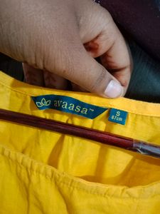 Kurti For Women Yellow 🟡