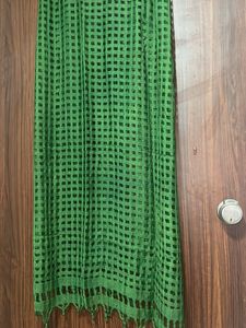 Stole Pattern Green Dupatta