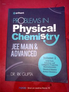 Problems Of Physical Chemistry For JEE Main