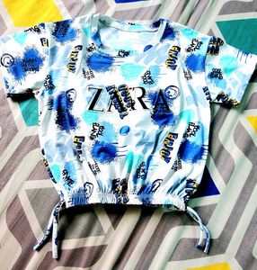Zara Graphic Print Tee