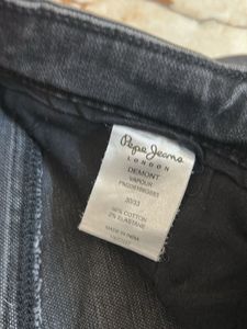 Black Straight Jeans